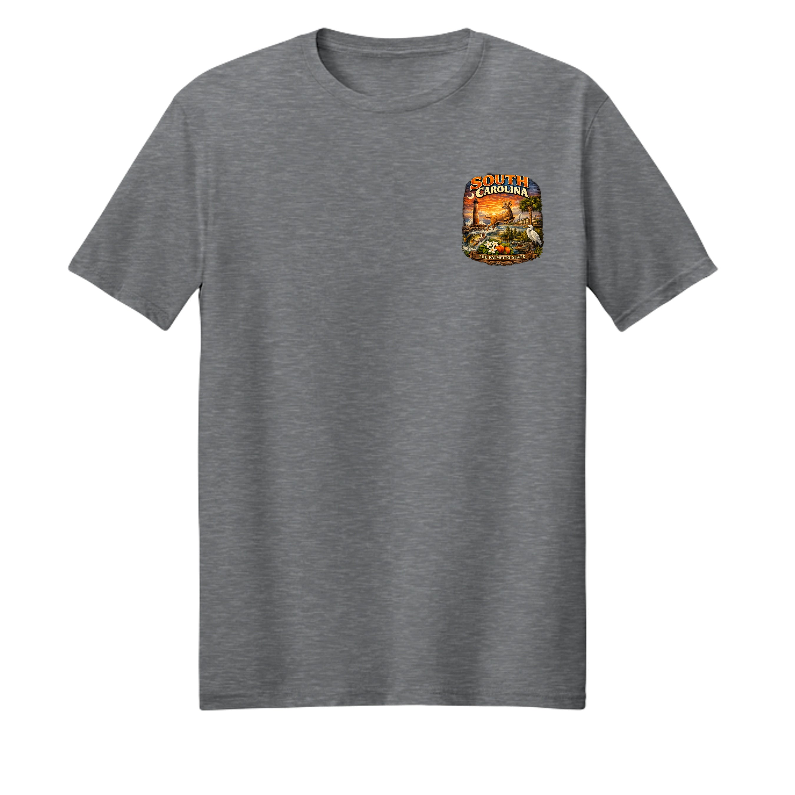 Graphite Heather - 3000 - FRONT